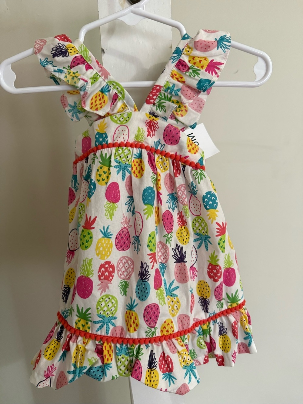 NWT Bonnie Baby Pineapple Sundress & Diaper Cover